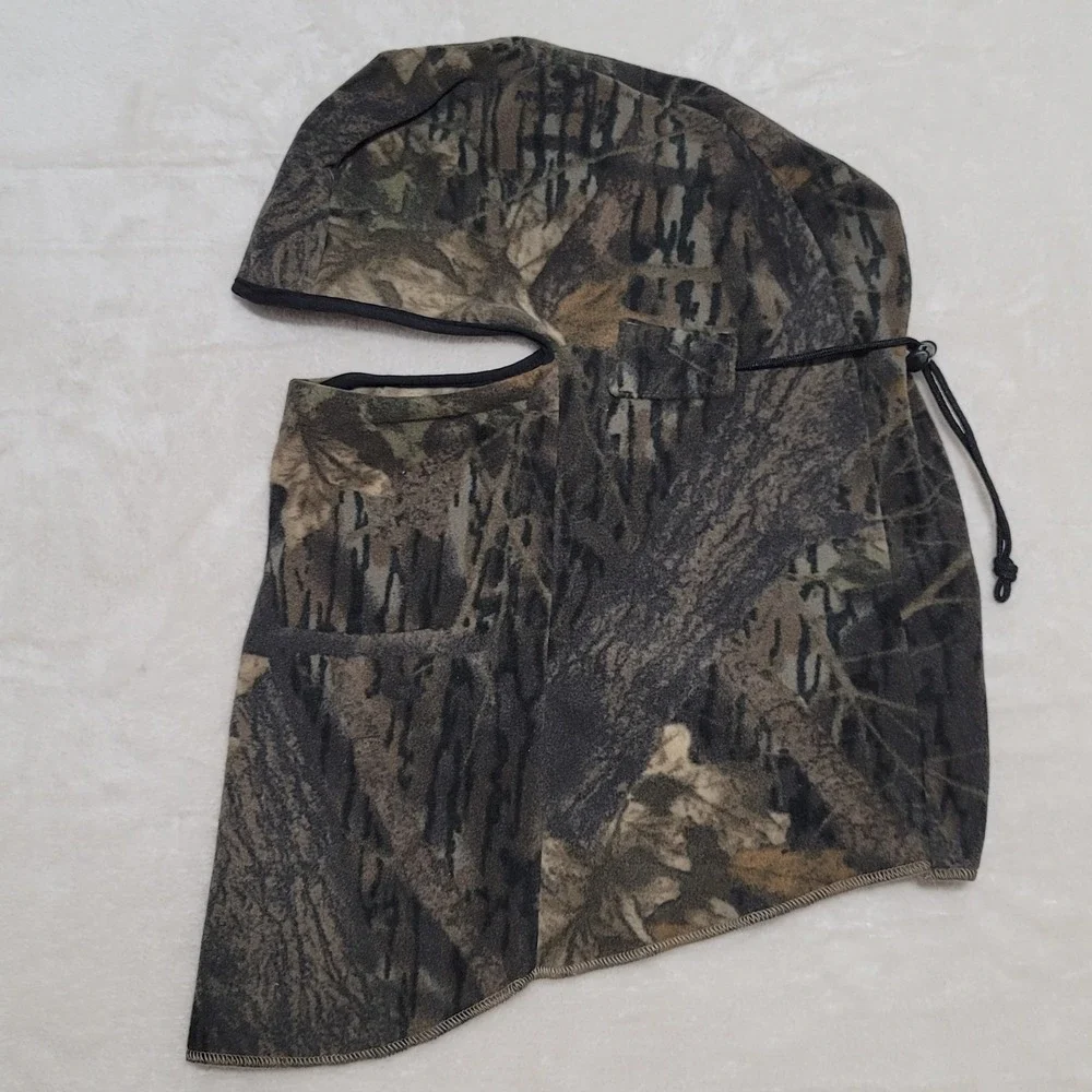 Hunting Mask Full Headcover Fleece Mossy Oak Camouflage